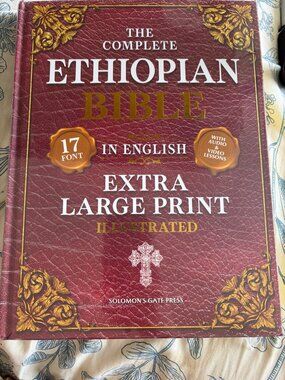 Complete Ethiopian Bible Large Print 88 Books Book of Enoch